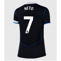 Stroje piłkarskie Chelsea Pedro Neto #7 Koszulka Trzeciej dla damskie 2025-26 Krótki Rękaw